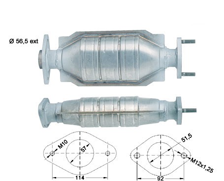 MAGNAFLOW DIRECT FIT KATALYSATOR 85237D