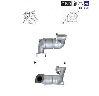 MAGNAFLOW DIRECT FIT KATALYSATOR 76323D