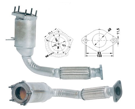 MAGNAFLOW DIRECT FIT KATALYSATOR 82573D