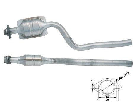 MAGNAFLOW DIRECT FIT KATALYSATOR 80670D