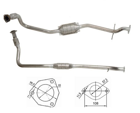 MAGNAFLOW DIRECT FIT KATALYSATOR 85882D