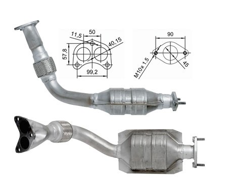 MAGNAFLOW DIRECT FIT KATALYSATOR 82582D