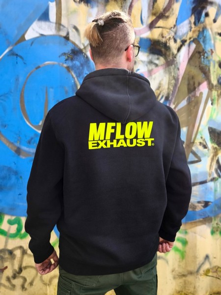 MFLOW-EXHAUST - Hoodie schwarz