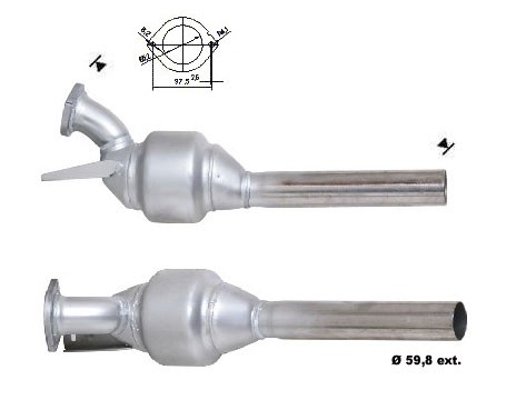 MAGNAFLOW DIRECT FIT KATALYSATOR 76324D