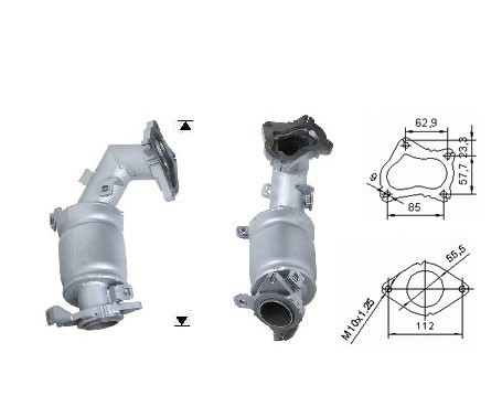 MAGNAFLOW DIRECT FIT KATALYSATOR 78003D