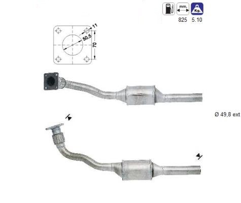 MAGNAFLOW DIRECT FIT KATALYSATOR 87031D