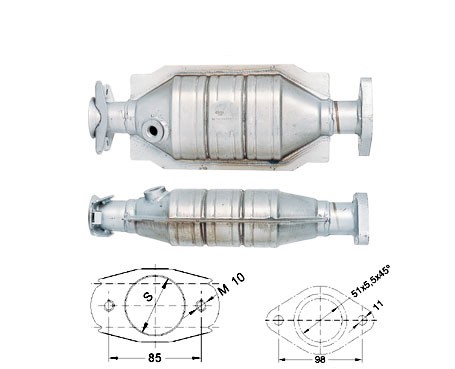 MAGNAFLOW DIRECT FIT KATALYSATOR 89237