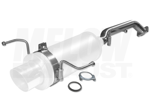 Montage Kit für Magnaflow Schalldämpfer am Nissan Sunny N14