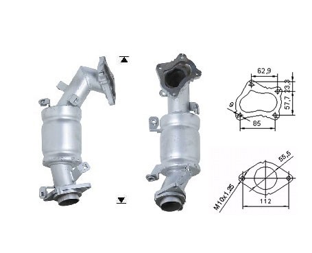 MAGNAFLOW DIRECT FIT KATALYSATOR 78002D