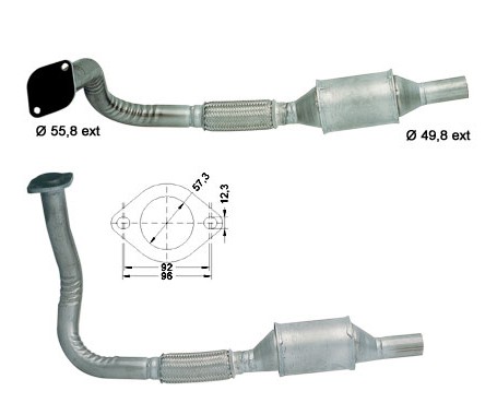 MAGNAFLOW DIRECT FIT KATALYSATOR 85865D