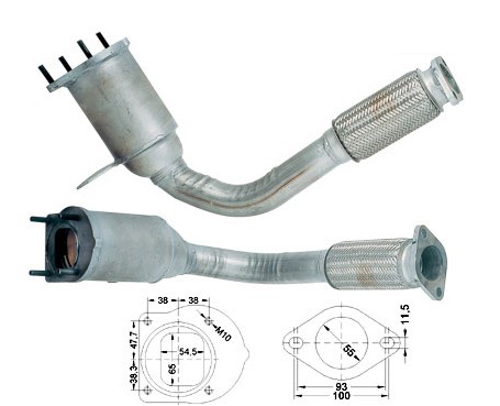 MAGNAFLOW DIRECT FIT KATALYSATOR 82571D