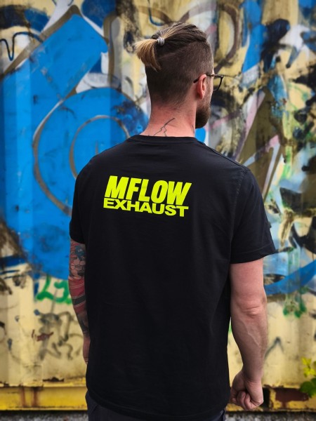 MFLOW-EXHAUST - T-Shirt schwarz