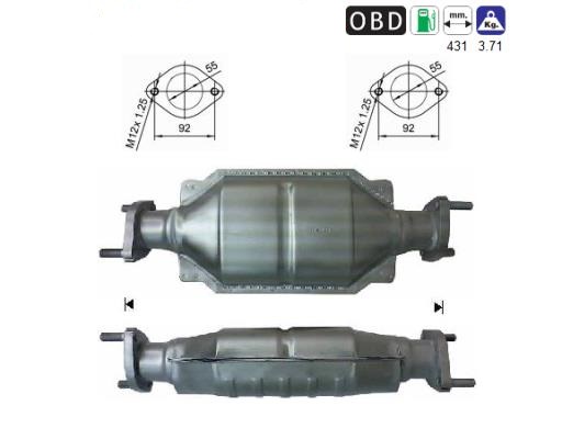 MAGNAFLOW DIRECT FIT KATALYSATOR 361054 | AUSWAHL | DIRECT FIT KATS ...