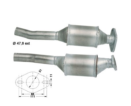 MAGNAFLOW DIRECT FIT KATALYSATOR 81864D