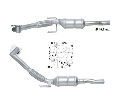 MAGNAFLOW DIRECT FIT KATALYSATOR 77014D